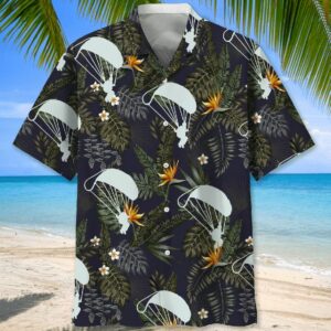 Skydiving Nature Hawaiian Shirt